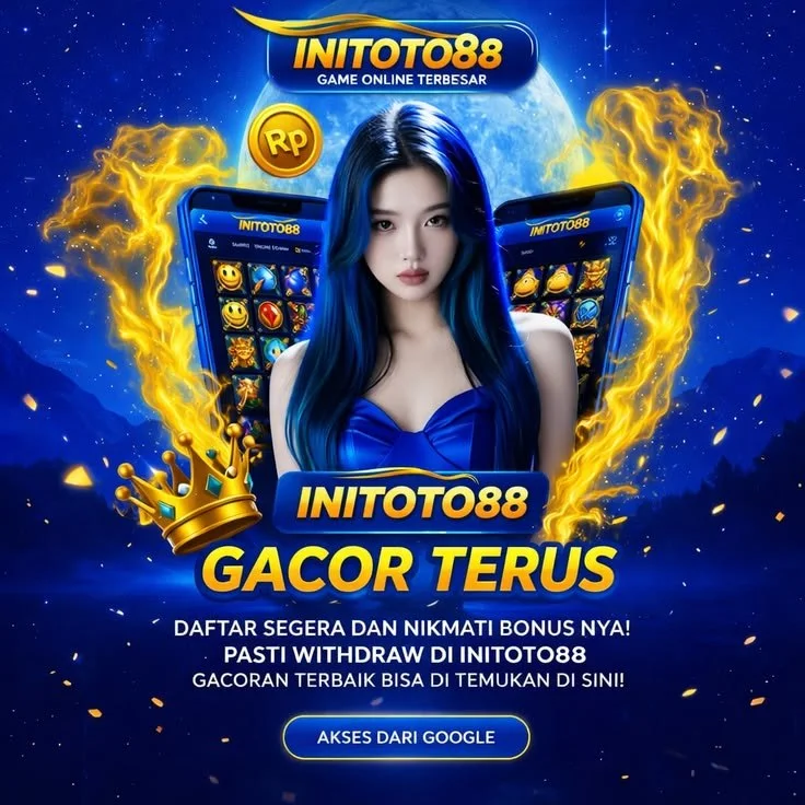 Visual galeri INITOTO88 tentang info Toto Macau live draw, Togel 4D, dan Slot88 Qris