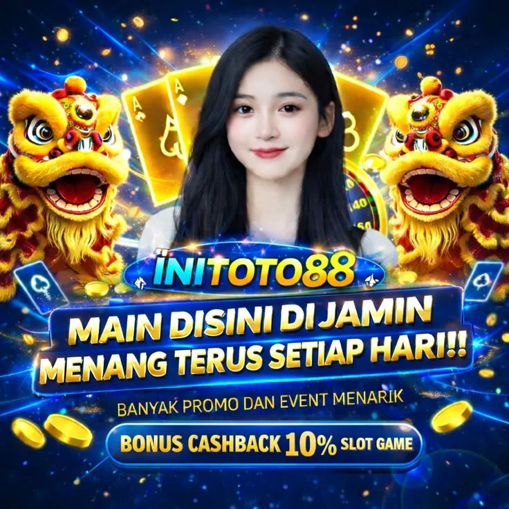 Tampilan galeri navigasi INITOTO88 bertema Toto4D Macau via bank digital, situs slot, dan Slot88.