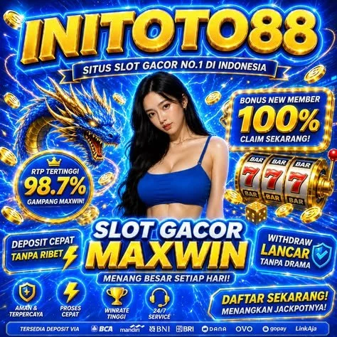 Tampilan galeri rangkuman INITOTO88 tentang Toto Macau via Virtual Account, Togel4D, dan Slot88 Qris.