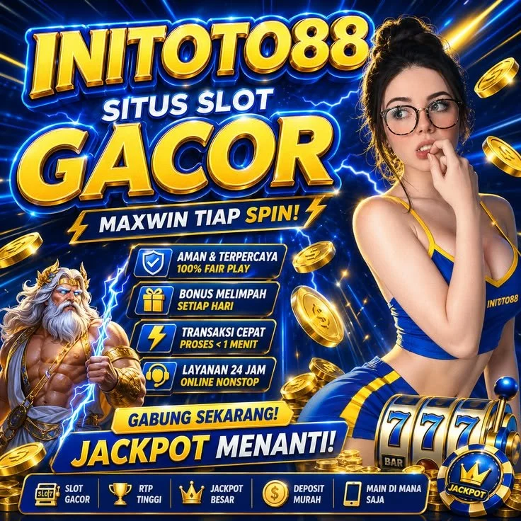 Tampilan galeri akses INITOTO88 dengan referensi Toto Macau, Togel4D, Slot88, dan Slot777