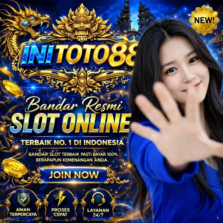 Tampilan visual INITOTO88 berisi komparasi Toto Macau, Situs Slot88, Togel4D, dan Qris Slot.