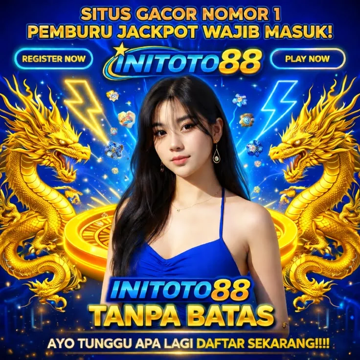 Tampilan visual INITOTO88 berisi referensi Toto Macau Syair, Togel4D, dan Slot88 Qris dalam format galeri rapi