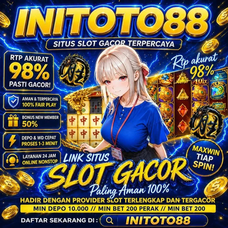 Foto SERAGRAM INITOTO88 menampilkan kliping visual Toto Resmi Macau, Togel4D, dan akses Situs Slot88 Qris.
