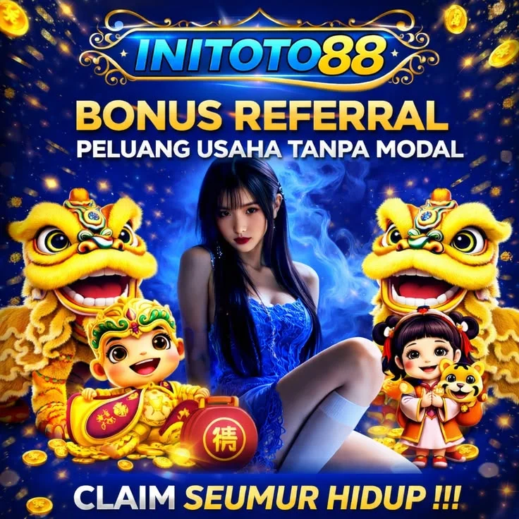 Tampilan kompendium visual INITOTO88 tentang Togel4D Macau via QRIS, Situs Toto, dan Slot88.