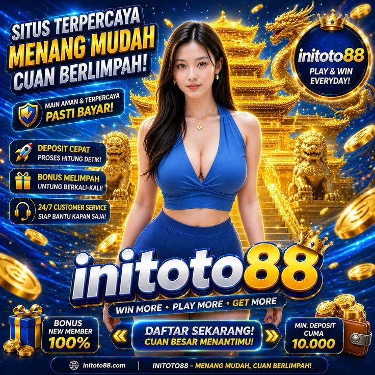 Tampilan galeri foto INITOTO88 bertema Toto Macau digital, Togel4D, Situs Slot, dan Slot88.