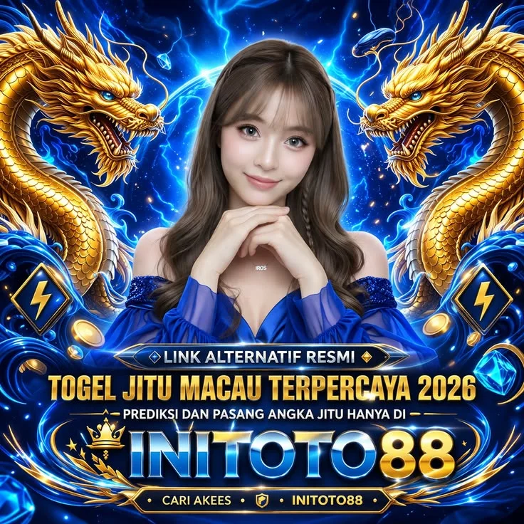Foto panel visual INITOTO88 bertema Situs Toto, Togel Macau, Slot88, Slot777, dan Qris Slot