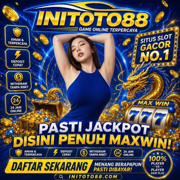 Banner INITOTO88 dengan informasi Situs Toto, Toto Macau, Togel 4D, dan Slot777 Online