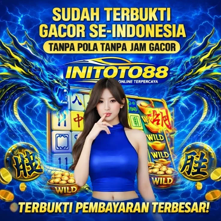 Visual dokumentasi INITOTO88 tentang link Toto Macau, Togel4D, Slot Mania, dan Qris Slot