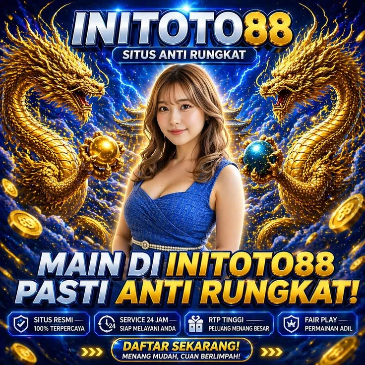 Foto galeri INITOTO88 menampilkan referensi Toto Macau Pools, Togel4D, Situs Slot88, dan Slot777 Qris.