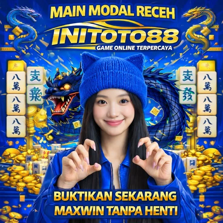 Tampilan banner INITOTO88 tentang Situs Slot88 Qris, Toto Macau, dan Togel4D hari ini
