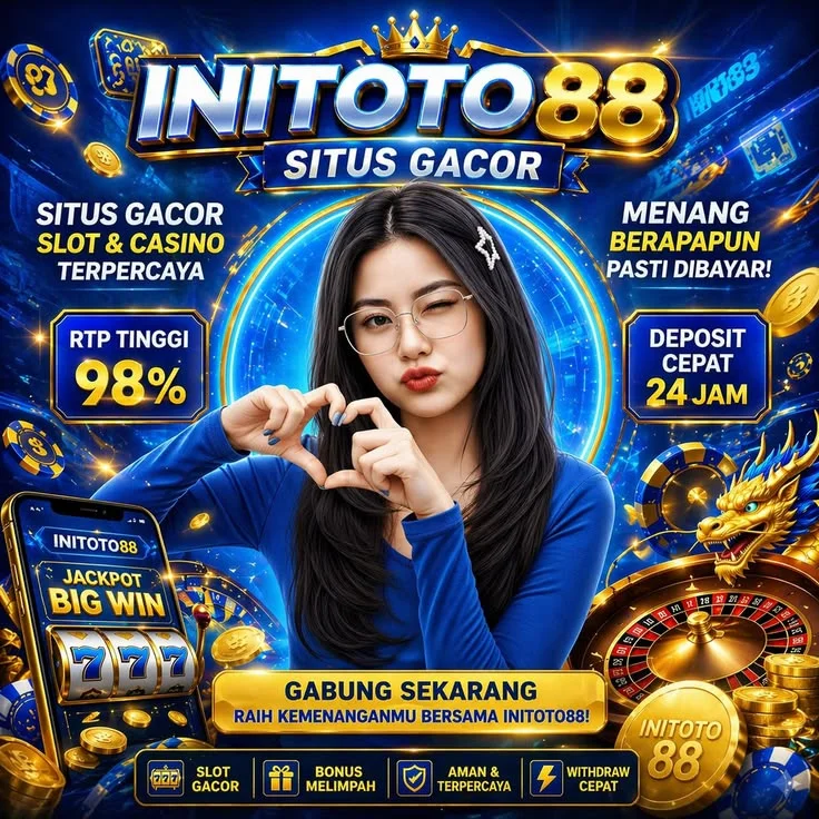 Tampilan visual INITOTO88 tentang link Toto 4D Macau via Ovo dengan dukungan Slot88 dan Qris Slot.