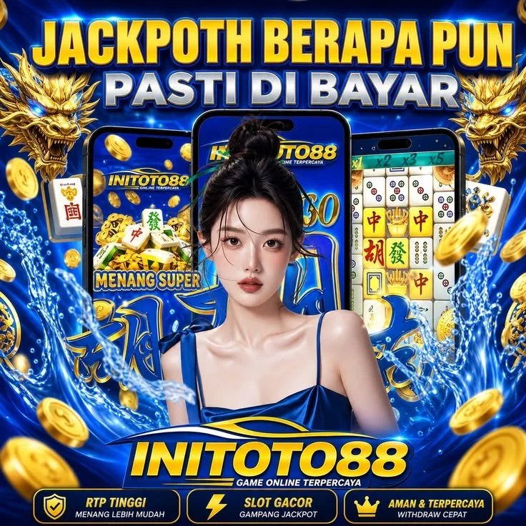Visual INITOTO88 tentang sorotan Toto Macau, Togel Online, Slot88, dan Qris Slot dalam tampilan modern